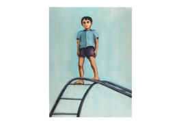 Matthew Krishanu, Boy on a Climbing Frame, 2022 Anomie Publishing